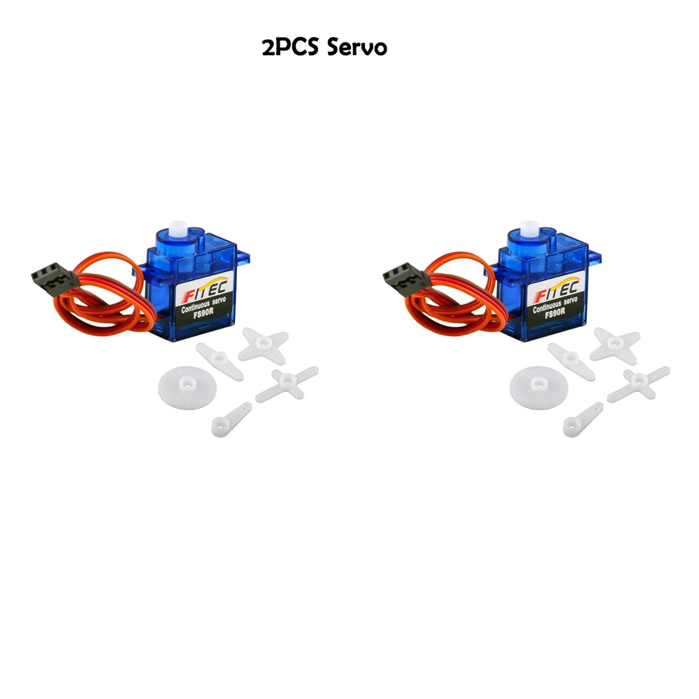 Feetech FS90R Micro Servo 360 Degree Continuous Rotation 4.8-6V 1.5KG RC Servo Motor 9g for Arduino Robotic Helicopter Airplane