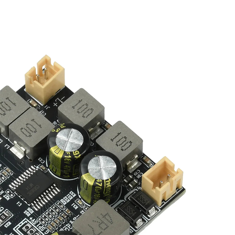 TWS Bluetooth Amplifier Module 2*10W Dual Channel Bass Enhancement Algorithm Amplifier Board Type C for DIY Audio Projects