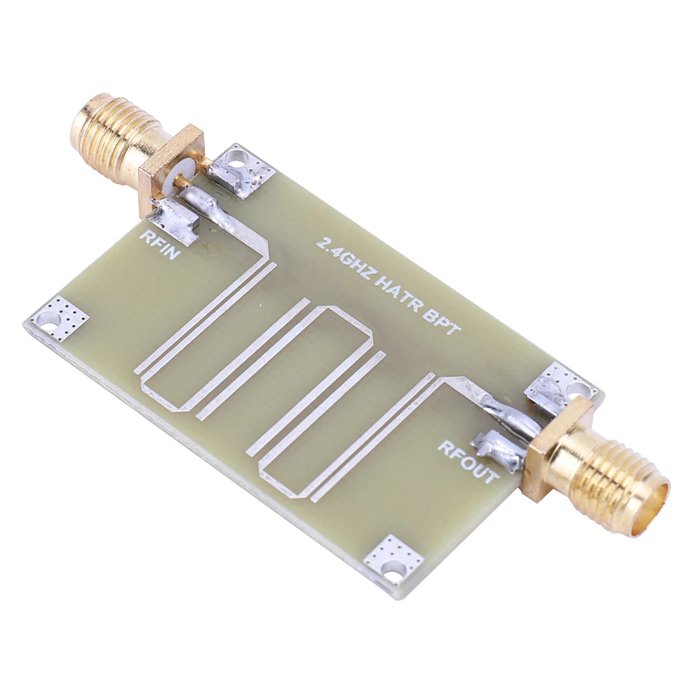 2.4GHZ Microstrip Bandpass Filter Double-Sided Printed Circuit Board Bandpass Filter Module Electronic Component