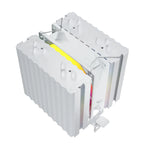 6 Heat Pipes CPU Cooler Black/White Silent RGB Cooling Fan for Intel LGA 1700 1200 1150 1151 1155 2011 X79 X99 1366 AMD AM5 AM4