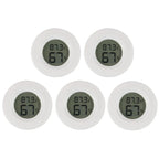 Mini Hygrometer Thermometer Fahrenheit or Celsius Meter Digital LCD Monitor Indoor Room Round Humidity Temperature Gauge