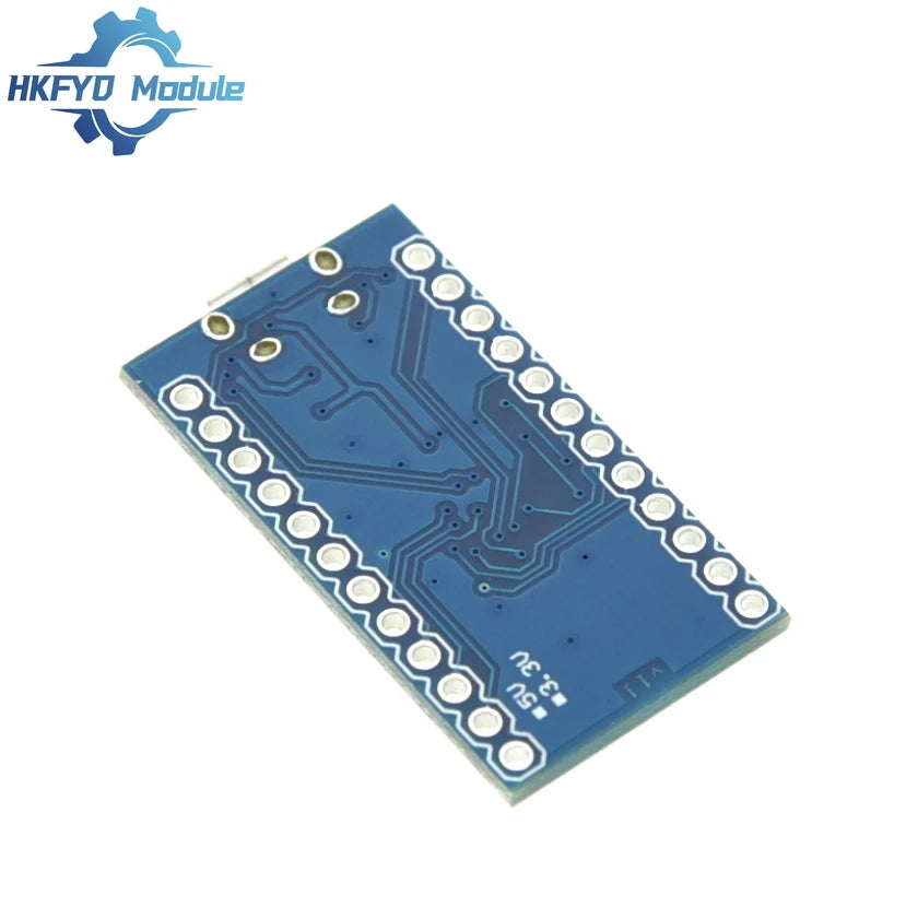 1-10pcs Pro Micro ATmega32U4 5V 16MHz Original Chip Replace ATmega328 For Arduino Pro Mini With 2 Row Pin Header For UNO R3