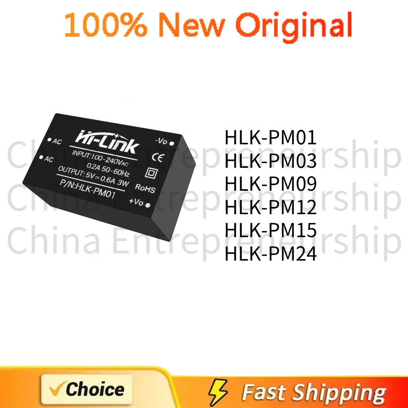 2 PCS HLK-PM01 HLK-PM03 HLK-PM09 HLK-PM12 HLK-PM15 HLK-PM24 100% Quality Original/Quick delivery