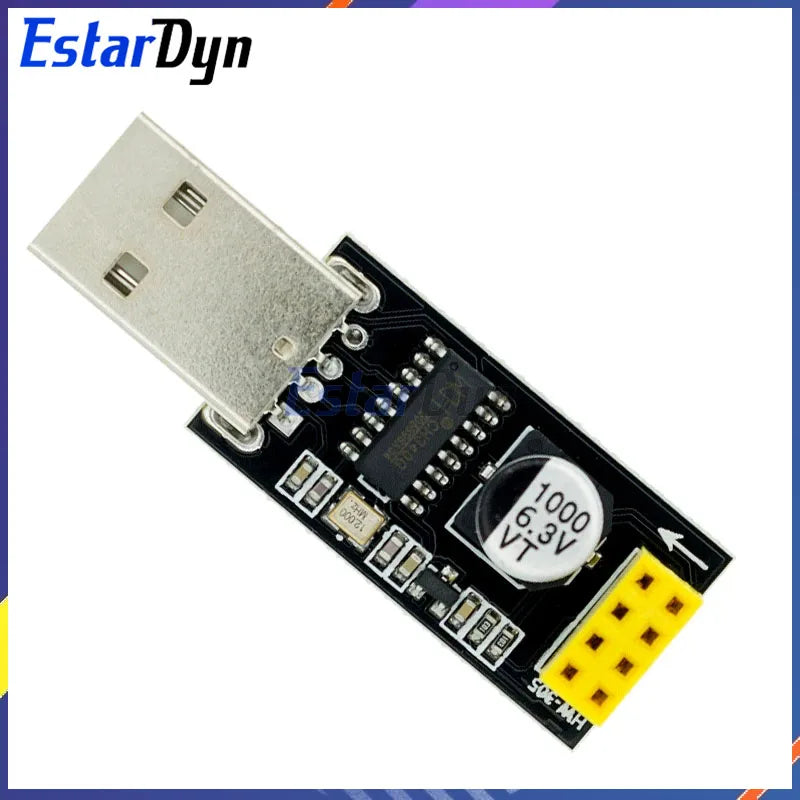Estardyn ESP01Programmer Adapter UART GPIO0 ESP-01 Adaptater ESP8266 CH340G USB to ESP8266 Serial Wireless Wifi developent Board