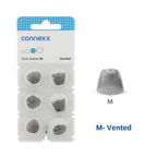 Siemens Signia Rexton Vibe Hearing Aid Open Dome Connexx Click Sleeve Vented Eartips for Open Fit and CIC ITC ITE Hearing Aids