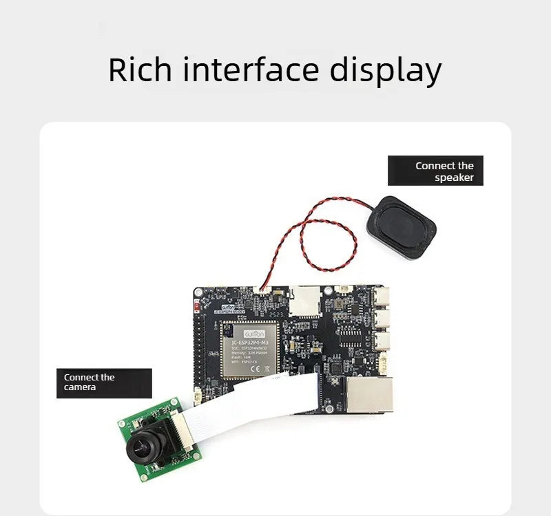 ESP32 P4 Development Board Dual Core RISC V with Ethernet Camera Interface DSI Display for High Performance IoT AI
