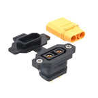 Amass XT90E-F Battery Connector XT90E Female Plug Gold-plated / XT90 Male Connector Adapter For DIY Spare Part Toys Model