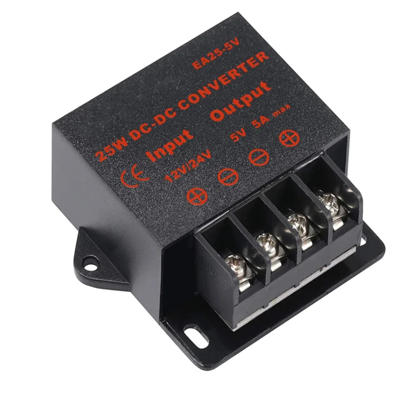 12V 24V to 5V 5A 10A 15A DC DC Converter Step Down Voltage Regulator Buck Converter Car Power Supply Transformer Module