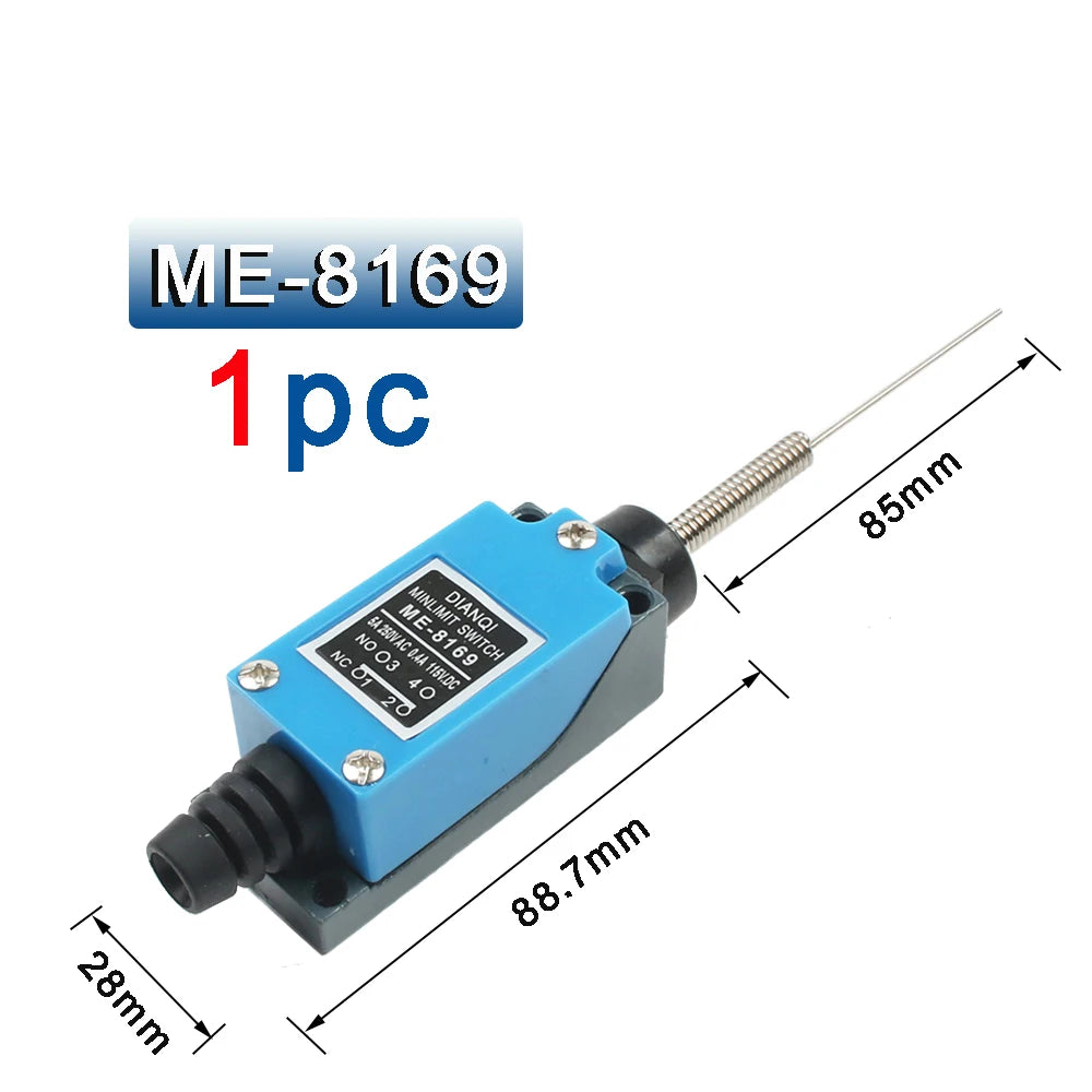 ME ME-8108 limit switch Rotary Adjustable Roller Mini Limit Switches TZ-8108 AC250V 5A NO NC 8108 8104 8111 8112 8122 8166 9101