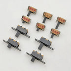20Pcs SPDT 1P2T Slide Switch Mini Toggle Switch 2 Position 3 Pin On-Off DIP for DIY Power Electronic Projects PCB DC 50V 0.5A