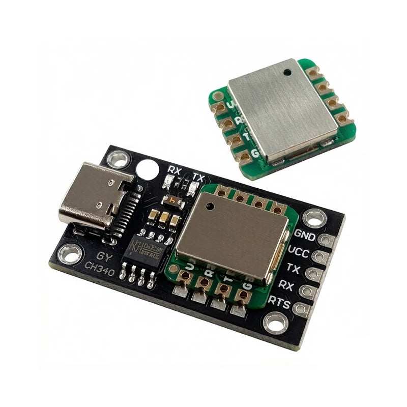 GY‑95T Nine‑Axis Sensor Module High Precision IMU Inertial Measurement Unit Attitude Sensor With CH340 USB Baseboard
