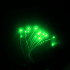 10Pcs/bag 0805 FLASHING SMD Lamp Wired Micro Litz Led Pre-Soldered Chip Wired 30cm 3V Railway DIY Model Toy Light Wires