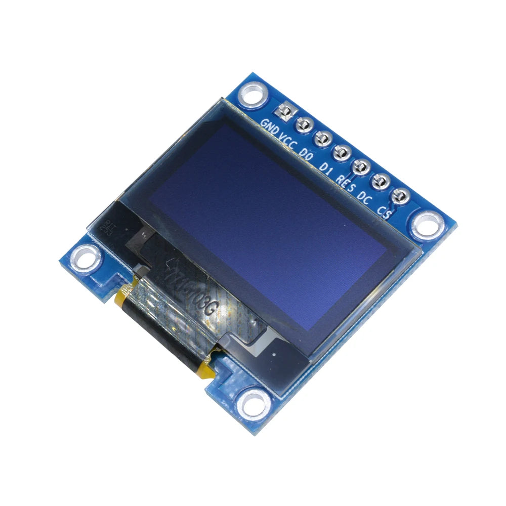 2PCS/lot 0.96 Inch OLED Display Module SSD1306 128x64 Resolution Low Power Consumption I2C Interface for DIY Projects