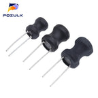 10PCS 6*8 8*10 9*12mm DIP inductor 2.2/3.3/4.7/10/15/22/33/47/68/100/150/220/330/470/680uH 1/1.5/2.2/3.3/4.7/10/20/30/100mH