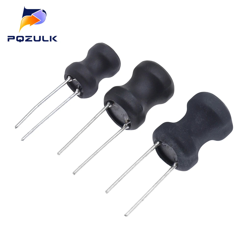 10PCS 6*8 8*10 9*12mm DIP inductor 2.2/3.3/4.7/10/15/22/33/47/68/100/150/220/330/470/680uH 1/1.5/2.2/3.3/4.7/10/20/30/100mH