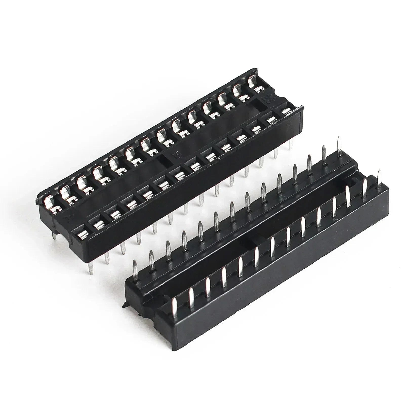 10pcs IC seat 6P/8P/14P/16P/18P/20P/24P/28P DIP IC Sockets Adaptor Solder Integrated Circuits Sockets Electronic Component