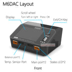 ToolkitRC M6DAC Dual Channel Smart Lipo Battery Charger Discharger AC 200W DC 350WX2 15A for 1-6S LiHV PD 65W