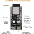 ESP32 S3 N16R8 CAM Development Board 2.4G Wifi BT Camera Module for OV2640 OV5640 8MB PSRAM 16MB FLASH ESP32-S3 N16R8