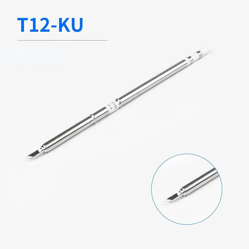 T12 Tip Soldering Iron Tip T12-D24 ILS J02 K KU for Hakko Fx951 DIY T12 Soldering Station Kits Welding Tools