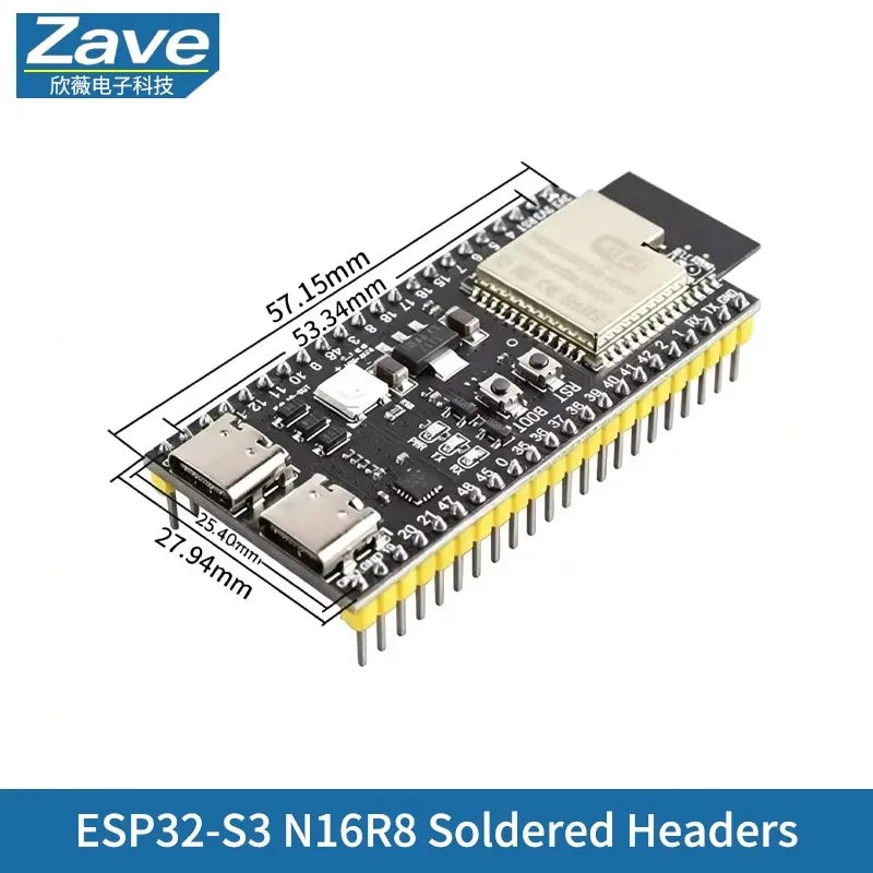 ESP32-S3 ESP32 Development Board WiFi Bluetooth Dual Core ESP-WROOM-32 USB Type-C CP2102 CH340 Compatible Arduino IoT DIY Module