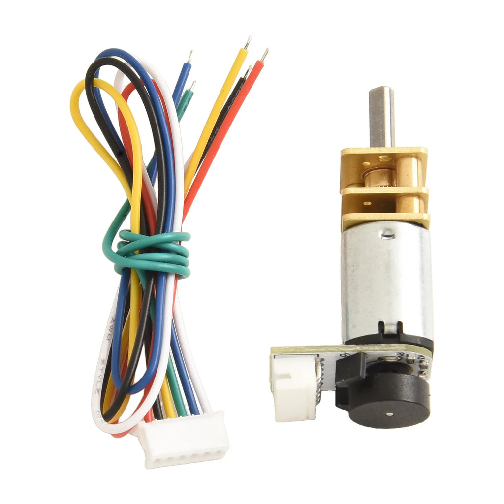 For GA12 For N20 High Torque DC Motor with Encoder Excellent Replacement Option for Robotics and Hobby Projects