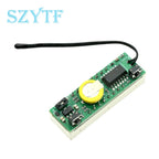 LED RX8025T Digital Clock Temperature Voltage Module DIY Time/Thermometer/Voltmeter DC 5-30V For Arduino