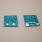 5pcs Double Side 0.5mm 1mm 6/8/10/12/20/24/30/40 Pin to DIP 2.54mm FPC/FFC SMT Adapter Socket Plate PCB Board Connector DIY KIT
