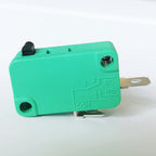2Pins KW7-0 SPST Microswitch Micro Switches for Microwave Oven Game Machines Electric Cookers 16A 125V/250VAC 1NO Green, 4-Pack