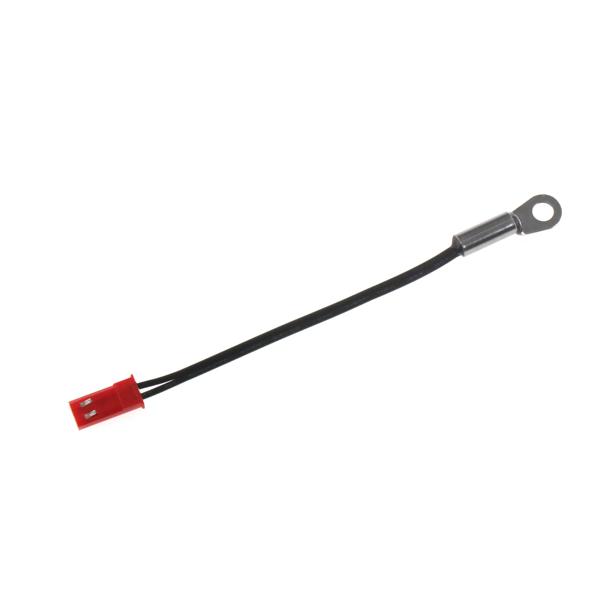 5PCS NTC thermistor 10K B3950 5x20 cylindrical epoxy resin ear wire fixed head negative temperature sensor