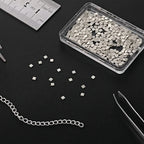 Silver Solder Wire & Sheet for Jewelry Making DIY Ring Bracelet Repair Multi Temp - Professional Easy to Use Soldering Craft Kit