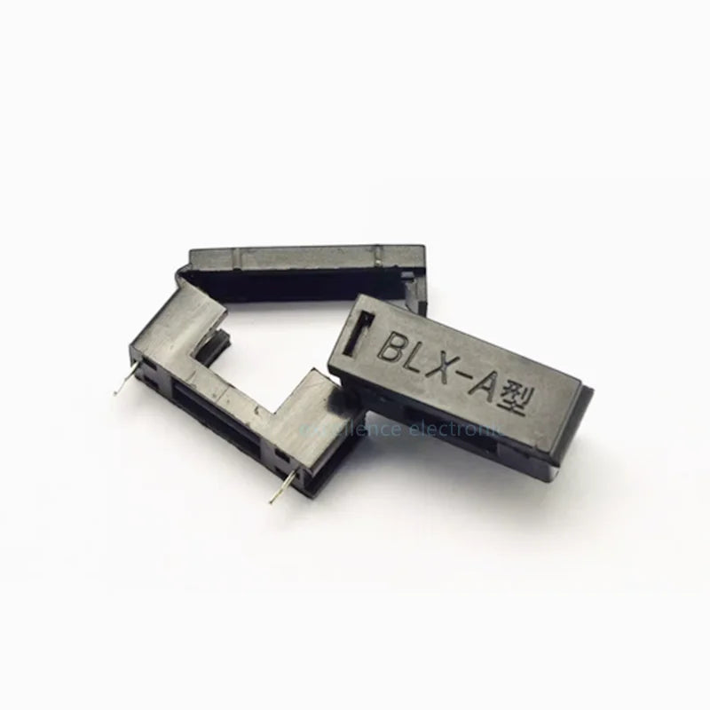 5Pcs BLX-A Glass Fuse Holder 5x20mm 6x30mm PCB Mount Fuseholder Clip Ceramic Fuse Tube Socket for Electrical Safety