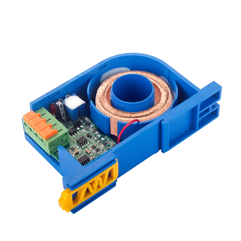 AC0-10A  20A 50A 150A 200A Current Sensor Transducer 4-20mA RS485 22mm Hall Effect Current Transmitter