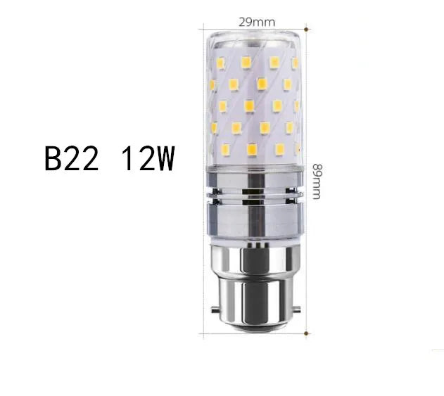 E27 B15 B22 E17 12W 16W 25W 40W LED Corn Light Bulb SMD2835 LED Bulb 110V-220V LEDs Candle Light Spotlight