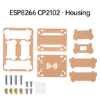 NodeMcu Lua ESP8266 CP2102 CH340G Iot Development Board Transparent Acrylic Protective Shell