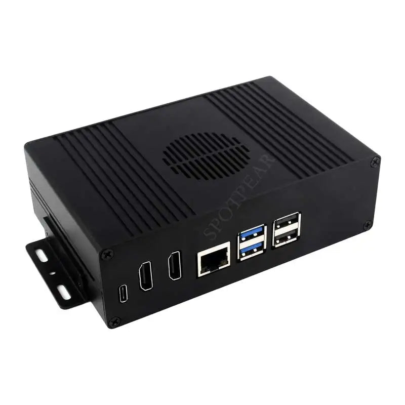Raspberry Pi 5 Box Case Kit-C PCIe to M.2 NVMe SSD All Ports To Pi's USB Side