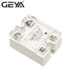 Big Sale GEYA Single Phase Solid State Relay SSR 40DA/60DA/80DA/100DA DC control AC with Pastic Cover 100A SSR DA