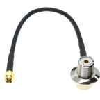 RG58 UHF PL259 SO239 TO SMA Male Female Plug Jack Crimp Coaxial Connector RF pigtail Jumper antenna extension wire Coax cable