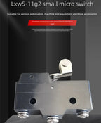 LXW 5-11 G 2 Small Micro Switch Durable Practical Excellent Material Compact Size for Electronics