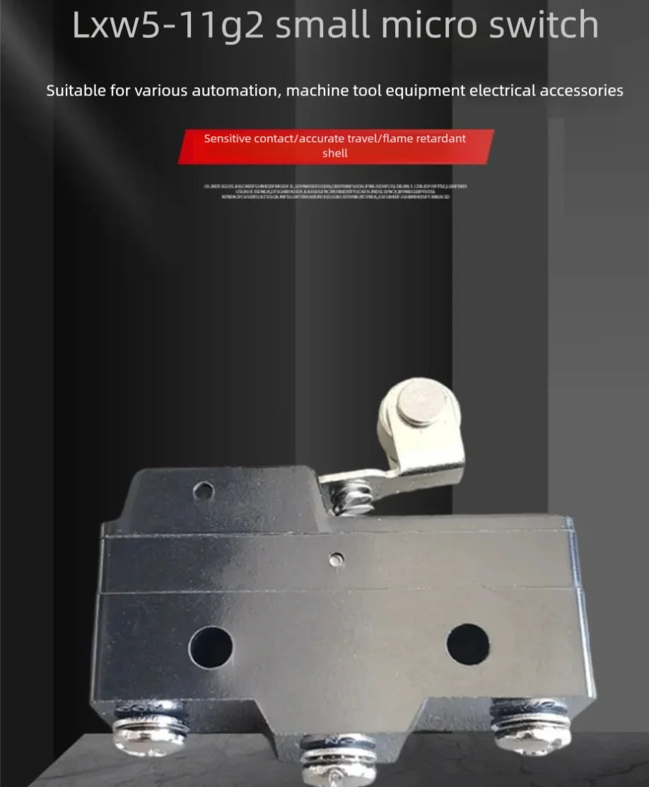 LXW 5-11 G 2 Small Micro Switch Durable Practical Excellent Material Compact Size for Electronics