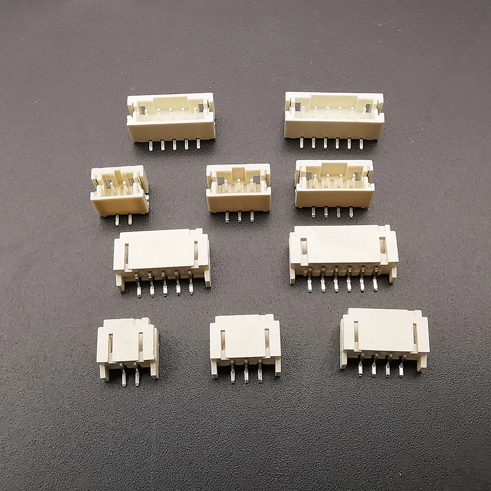 10/50Pcs SH/JST/ZH/PH/XH Pitch 1.0mm 1.25mm 1.5mm 2.0mm 2.54mm 2/3/4/5/6Pin Horizontal Vertical Male Pin Header Socket Connector