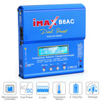 iMAX B6AC 80W 6A Lipo Charger Balancer For Nimh Nicd Lipo LiFe Li-ion Pb Battery LCD Screen Display RC Charger Discharger XT60