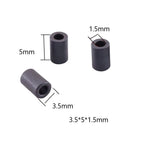 For Clearer Audio Output 3.5*3*1.2MM Ferrite Bead Anti-interference Clip Voltage Spike Protection For Radio Equipment
