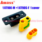 RC Model Amass XT90E-M Gold-plated Connector XT90 Male Plug XT90S Female Battery Connection for ESC Motor Aircraft Drone
