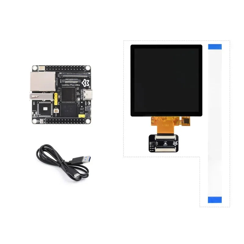 VoltSLuckfox Pico Ultra RV1106 Linux Micro Development Board, Integrates ARM Cortex-A7/RISC-V MCU/NPU/ISP Processors