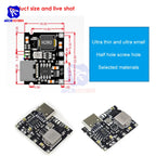 5PCS 3.7V to 5/9V 2A DC-DC Step Up Boost Module 18650 Lithium Battery Charging Discharging Board Type-C Booster Converter Module