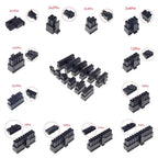 50pcs Micro-Fit 3.0 Connector Plug Receptacle Housing 2 Pin 4 6 8 10 12 14 16 18 20 22 24 CircuitsShell Power Cross 43025