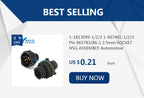 Deutsch Waterproof Connector with Fixed Flange Plug DT04-2P-L012 DT04-4P-L012 DT04-6P-L012 DT04-8P-L012 DT04-12P-L012 DT06-2S