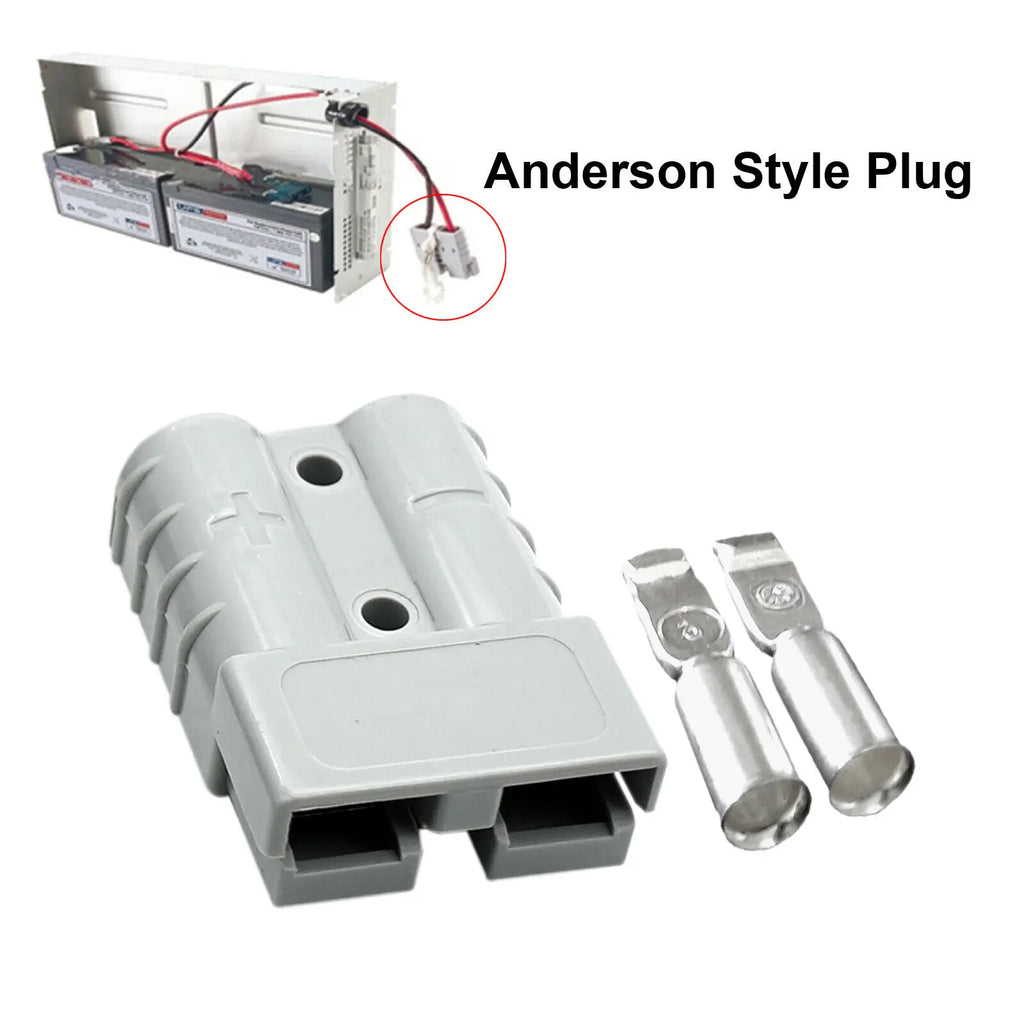 5/10Pcs 50A/120A/175A/350A Anderson Style Plug Connector 12-24V DC Battery Quick Connector Disconnect Plug for Motor Winch