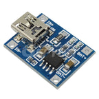 5pcs TP4056 +Protection Dual Functions 5V 1A Li-ion Charging module Board Micro TYPE-C USB 18650 Lithium Battery Charging Module