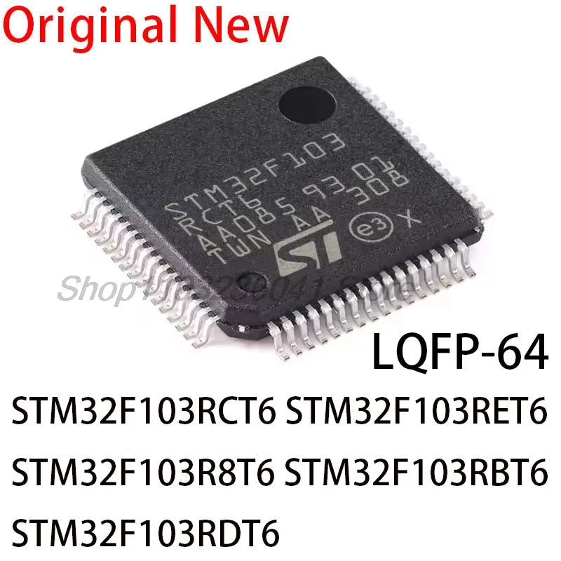 STM32F103RCT6 New and Original Chip STM32F103RET6 STM32F103R8T6 STM32F103RBT6 STM32F103RDT6 LQFP-64 microcontroller MCU